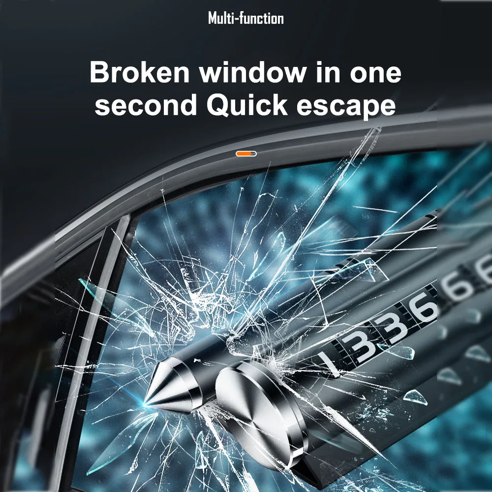 New Design 3 In1 Lifesaving Car Safety Hammer Car Emergency Glass