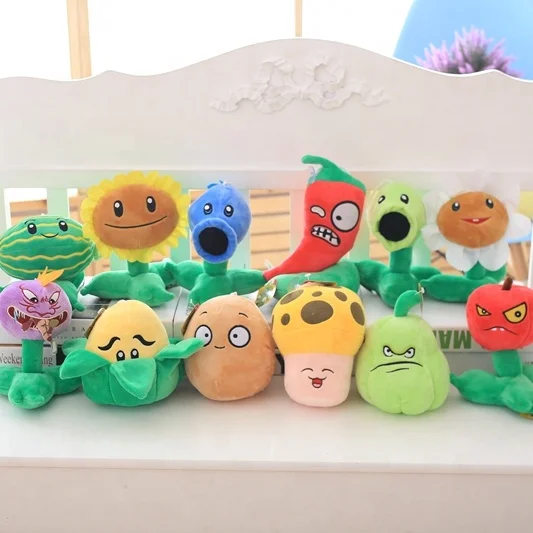 Factory Manufacturer Oem Soft Stuffed Animal Plush Toy Plants Vs Zombies
