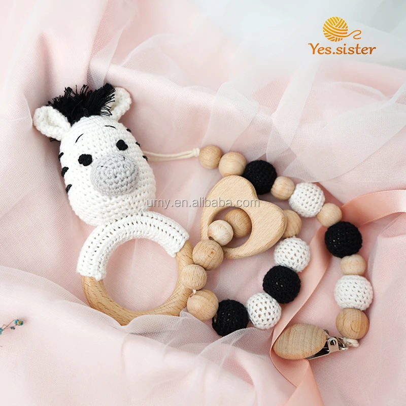 En Gros Doux Hochet Pingouin Licorne Dinosaure Zebre En Bois Crochet Bebe Dentition Ensemble Buy Ensemble De Dentition Pour Bebe Ensemble De Dentition Ensemble De Jouets Pour Bebe Product On Alibaba Com
