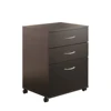 Coloful MDF Board 3 Drawers File Cabinet High Quality Computer Desk