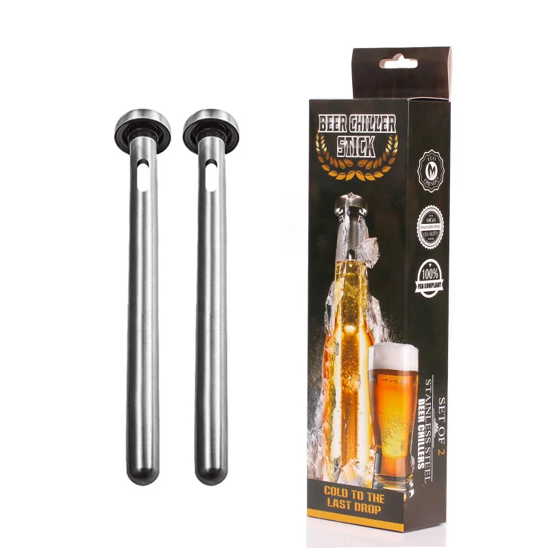 Wholesale 304 Stainless Steel Freezer Beer Bottle Cooler Sticks Beer