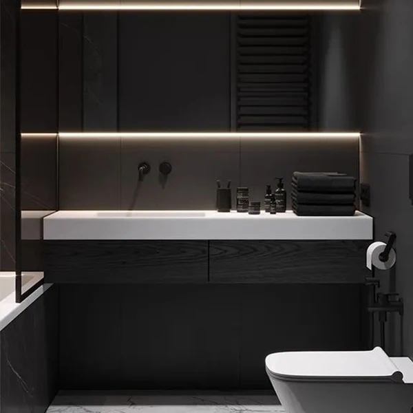 Suppliers Floating Bathroom Vanity Modern Bathrooms