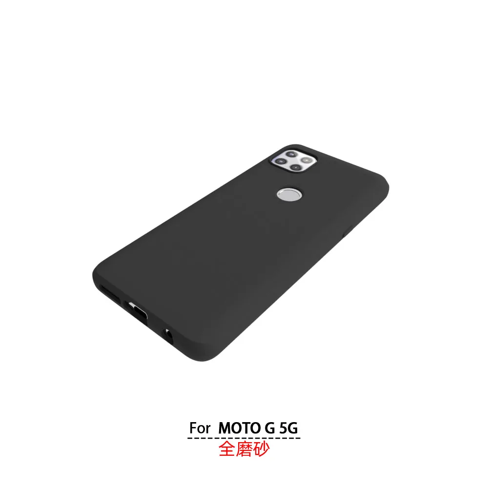 超薄时尚设计哑光软tpu手机后盖外壳适用于摩托罗拉g 5g
