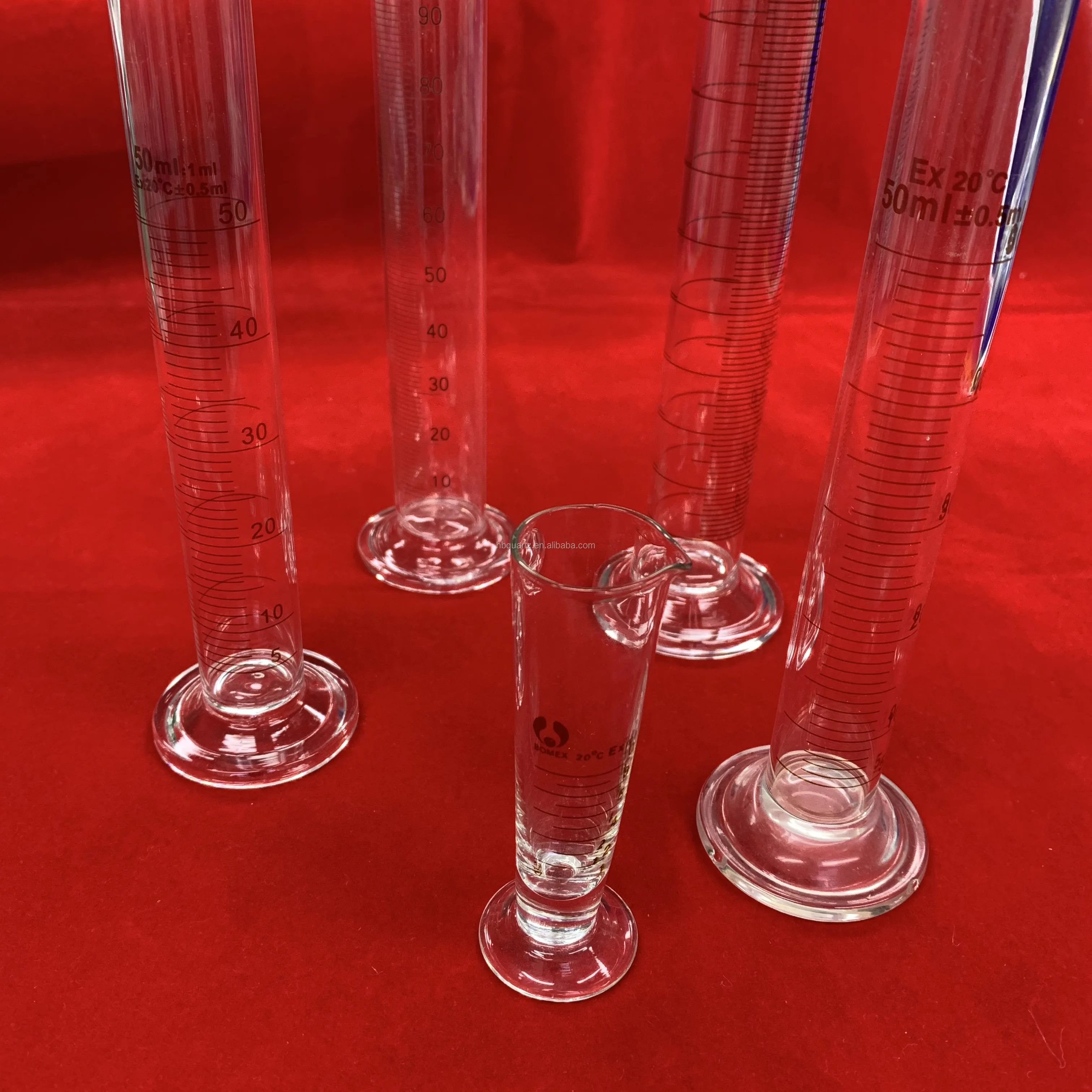 Lab Borosilicate Glass Measuring Graduated Cylinder - Buy Measuring ...