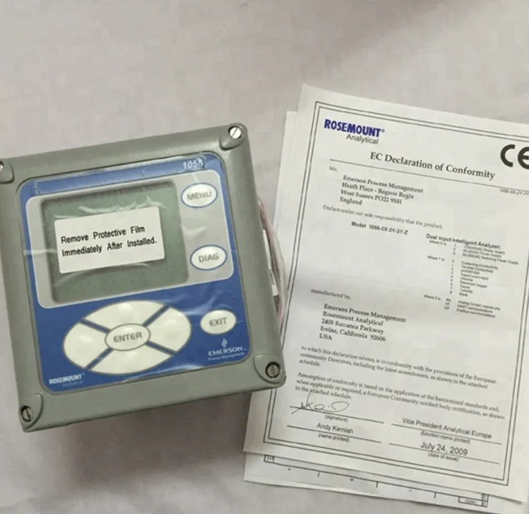 Emerson Rosemounte Ph/orp Analyzer 1056 Dualinput Intelligent Analyzer Rosemounte 1056022238