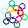 OEM Factory Military Dog Tag Silencers, Silicone Rubber Army Dog tag Silencer
