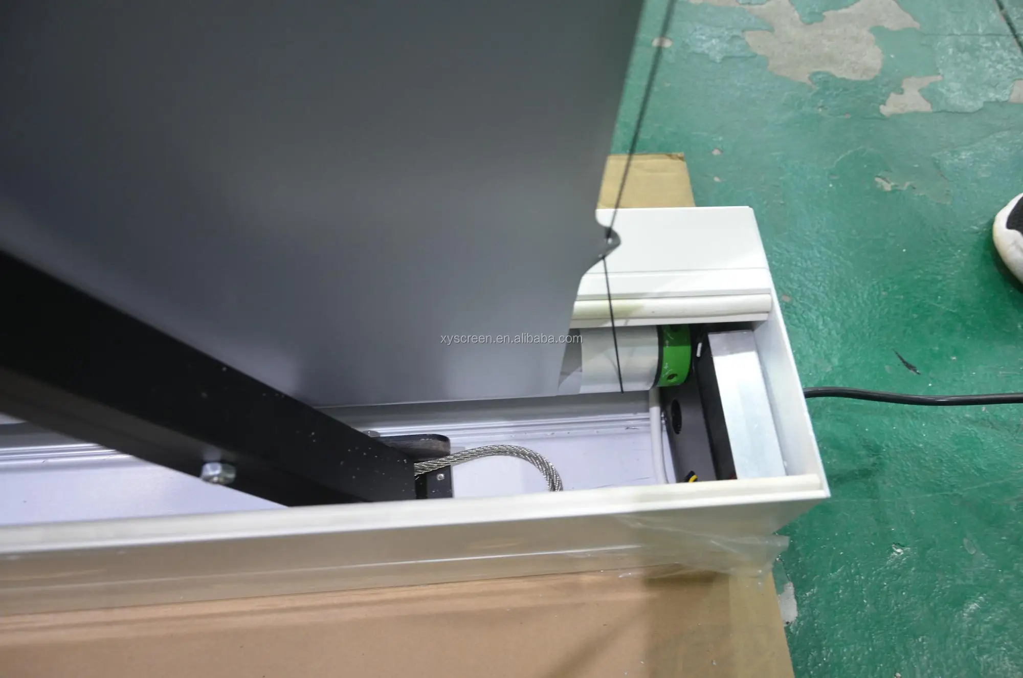 4k Ultra Short Throw Projector Screen Alr Grey Canvas 100 Inch Electric