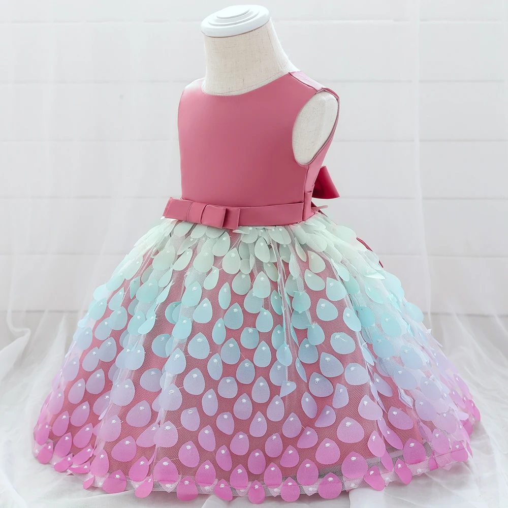 Baby Girl Party Dress Children Sleeveless Dress Fashion Clothes For