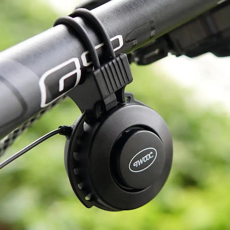 product new image  bike accessories usb loud sounds handlebar electric road bike bell ring waterproof usb rechargeable bells bike horn-4