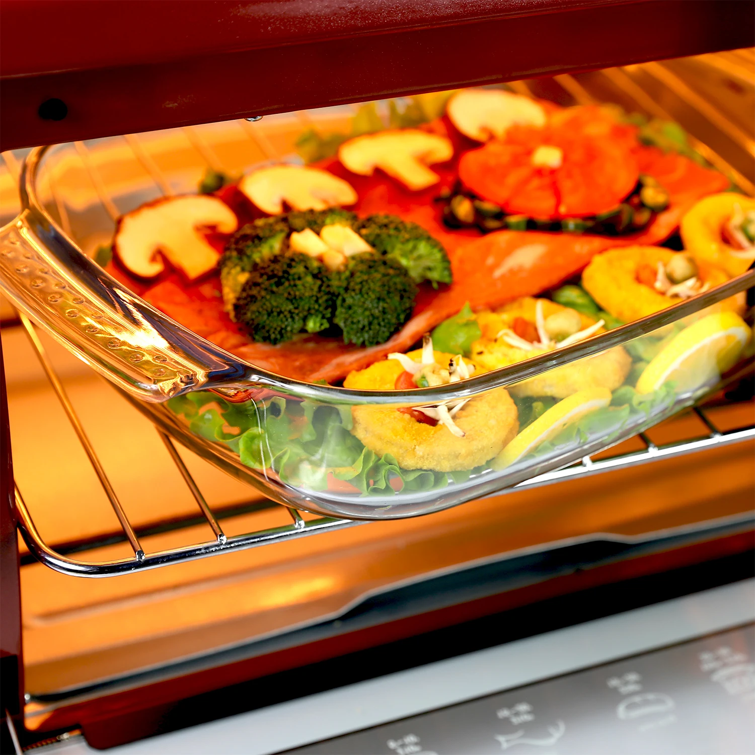 Professional Glass Cupcake Tray Oven Safe Baking Dishes With Low Price