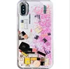 Applicable small fragrance xsmax cosmetics glitter powder for iphone 11 mobile phone shell 11 pro liquid flow 6s female models