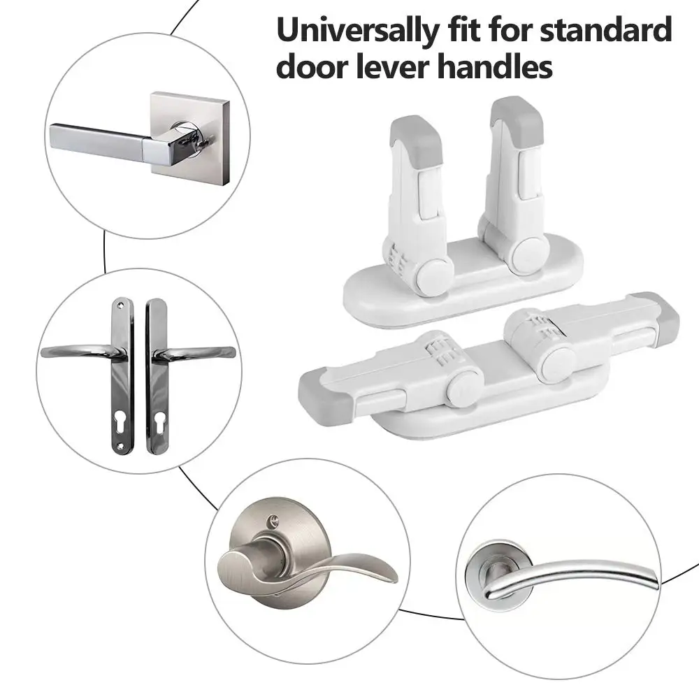 Sliding Doors Lock Door Lock,Baby Safety Child Proof Door Lever Lock
