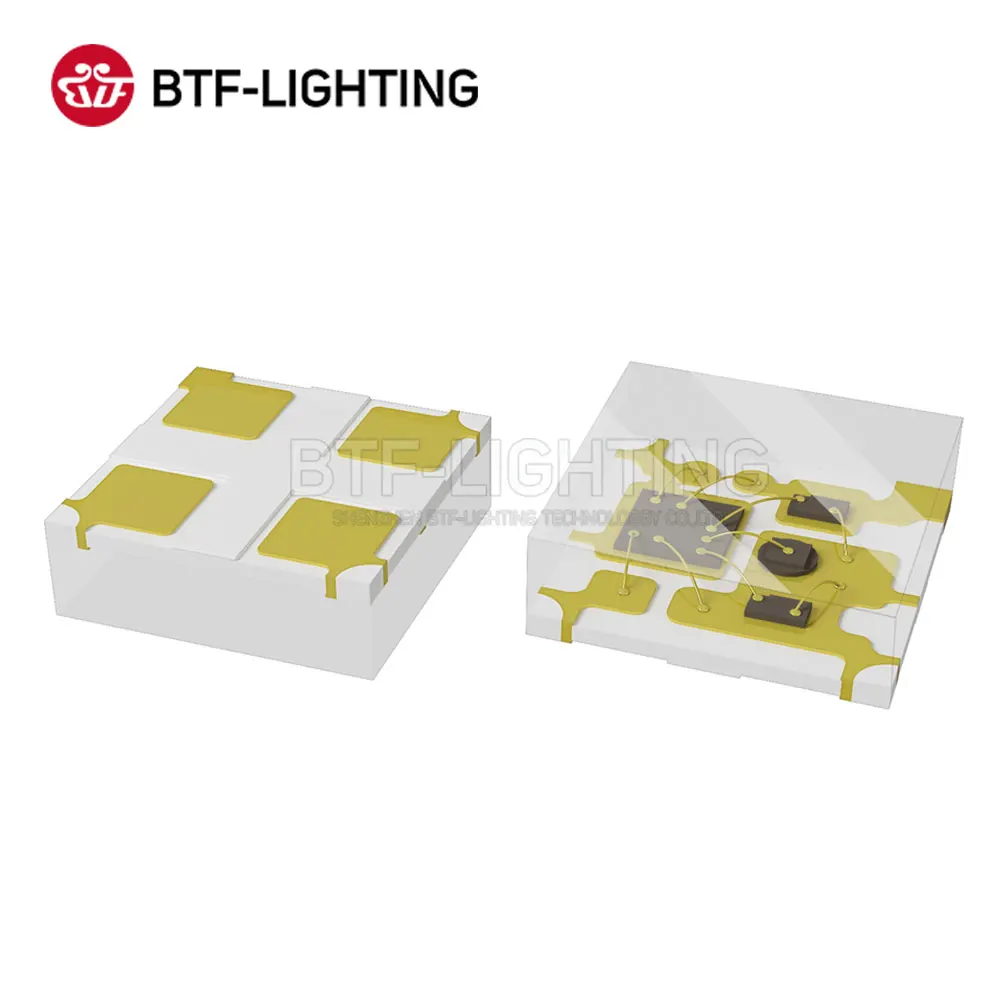 SK6805-E15 LED Chip, Tri-Color SMD 1515, 5V Pixels, OEM | Wholesale