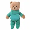 Custom funny plush chubby bear with doctor outfit promotional wholesale cute stuffed soft plush toy doctor teddy bear
