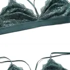 ラブリーガール bralette フレンチスタイルのセクシーなレースのブラジャーランジェリー通気性の超薄型ブラセット