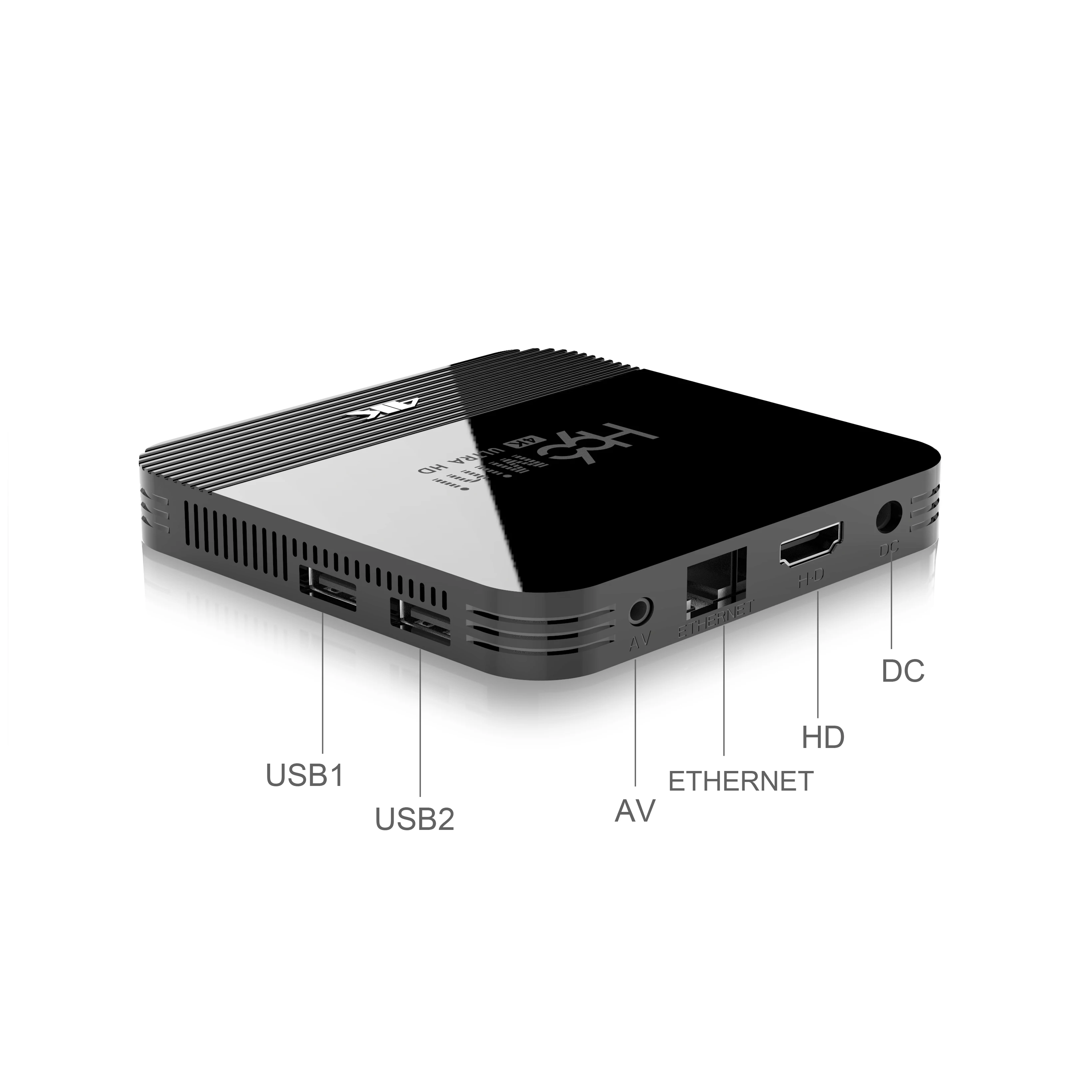 H 96 Max Android Tv Box Android 9 4k 4gb Ram 64gb Rom Rockchip Rk3228a ...