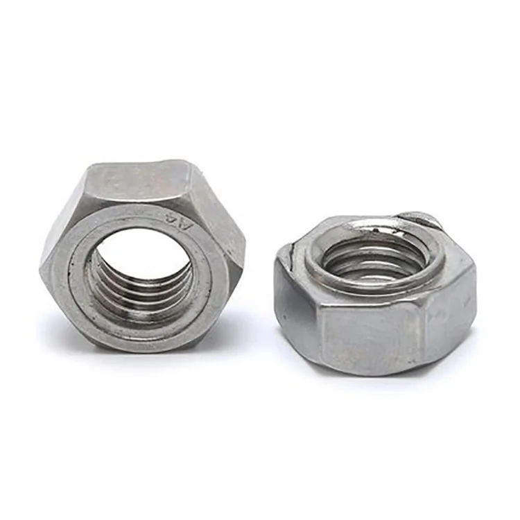 Din929 Hex Welding Weld Nut With Stainless Steel And Carbon Steel