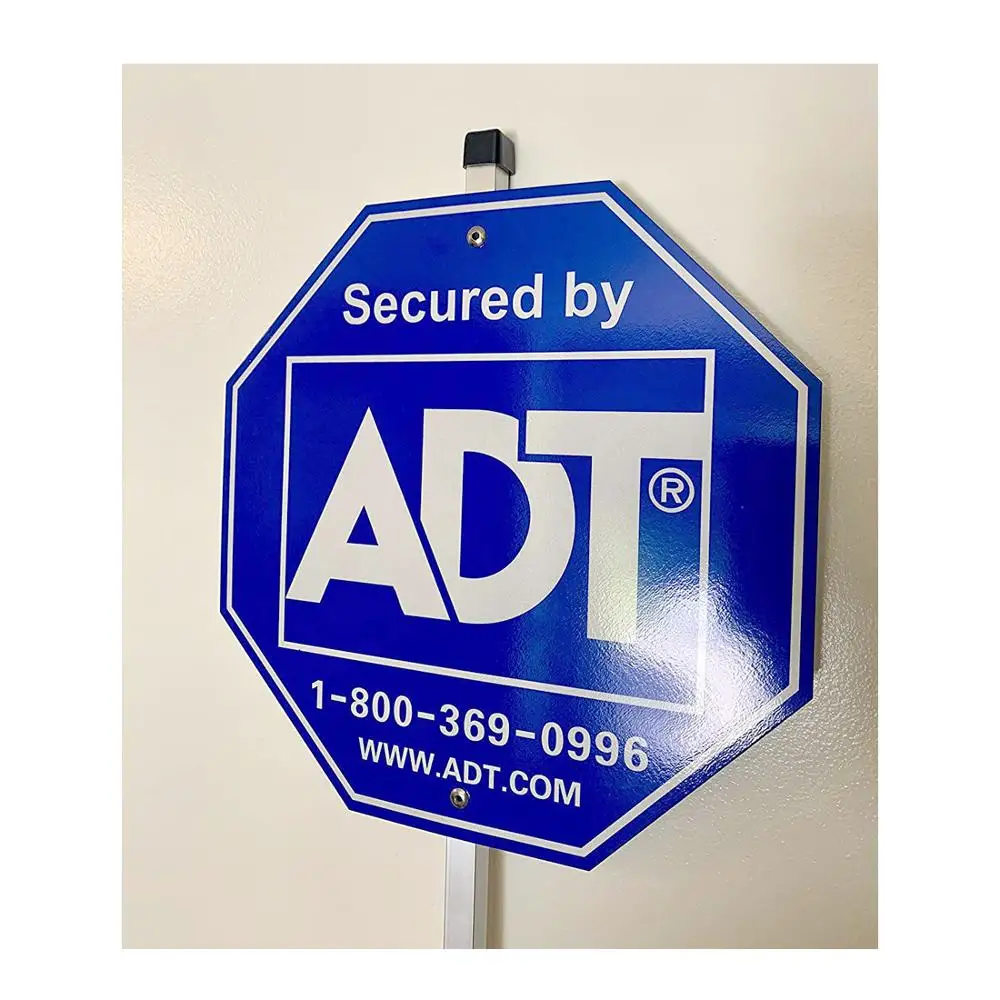 Secured By Adt Yard Otagon Signs - Buy Adt Yard Signs,A Board Signs ...