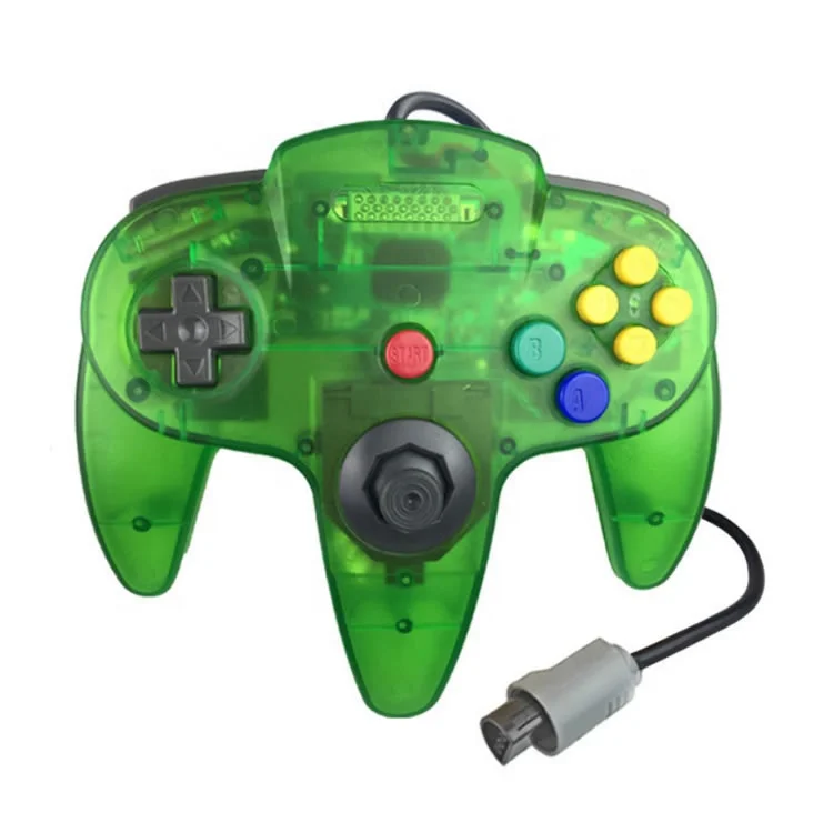 Wired Classic Analog Controller Game Pad Joystick For Nintendo 64 N64 ...