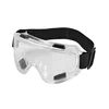 white frame and white PC lens Industrial Safety Goggle With Elastic Band