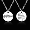 Cute Pretty Little Liars Silver Plated Got A Secret Can You Keep It Pendant Necklace