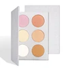 Custom Logo Best Vegan Shimmer Glow Highlight Palette Private Label High Pigment Natural Highlighter Blusher Foundation Palette