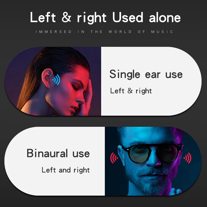 Air 2 TWS I500 Ear sensor New Arrival Earbuds super bass Earphone Bluetooth Headset pk TWS I60 i100 i 80 i30 i 21 i 23 - ANKUX.COM