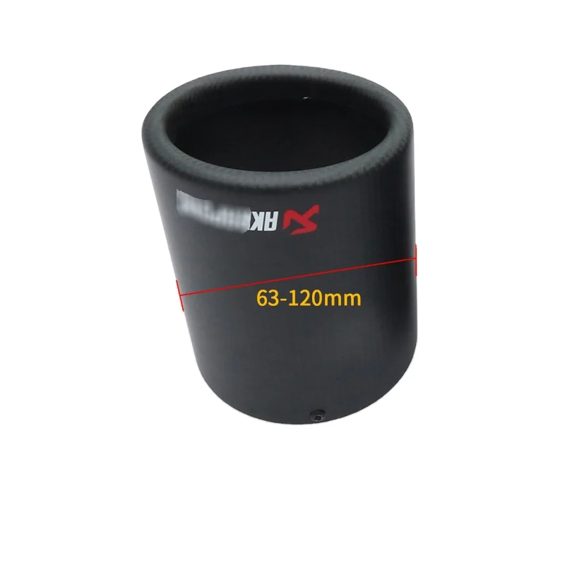 Snap installation easy installation Carbon fiber Exhaust pipe tip for Akrapovic for BMW M Series AUDI Q Series RS Series