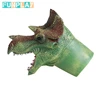 funny dinosaur head glove for kids vinyl dinosaur toys SHANTOU TOYS