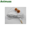 3.5mm in ear Cartoon Wired Retractable Earphone headphone headset earbuds for Android Apple iPhone iPad iPod Mp3 Mp4