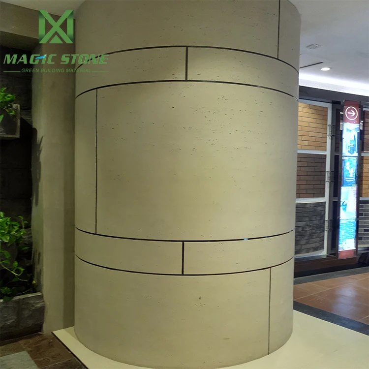 Light Weight Breathable Decorative Material Travertine Hote And Villa Exterior Stone
