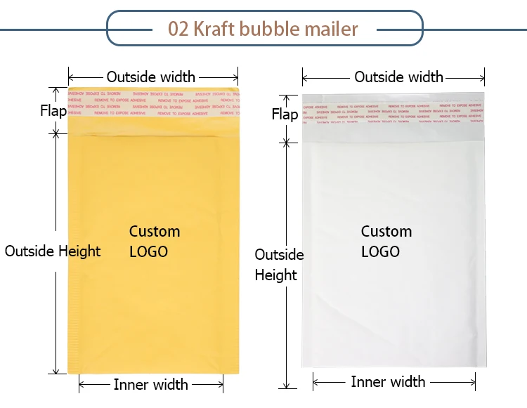 Wholesale Promotional Shockproof Black Matte Bubble Mailers Padded Envelope Plastic Packaging 