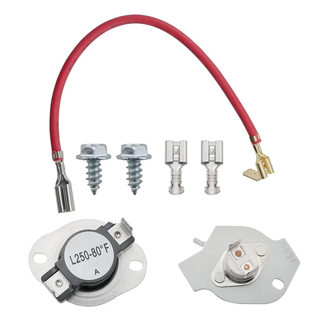 Supplying Demand Dryer High Limit Thermostat & Thermal Fuse Replacement Kit - 295F & 352F Cut-Off