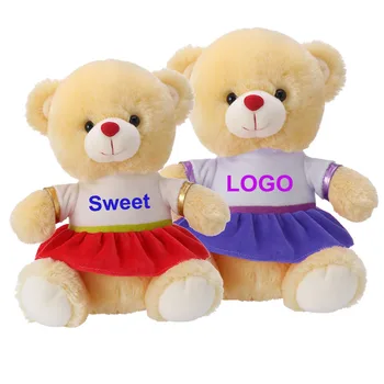 custom logo teddy bear