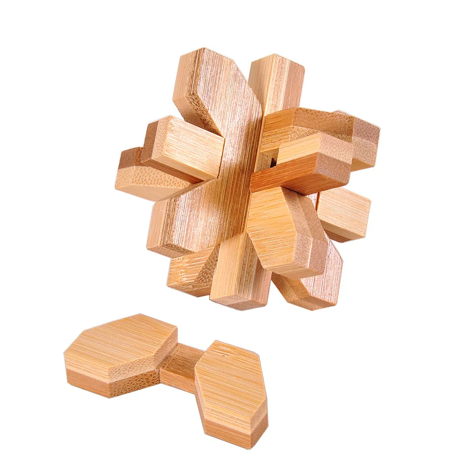 批发竹经典 3d 立方体木制拼图中国传统教育玩具 - buy 益智玩具,3d