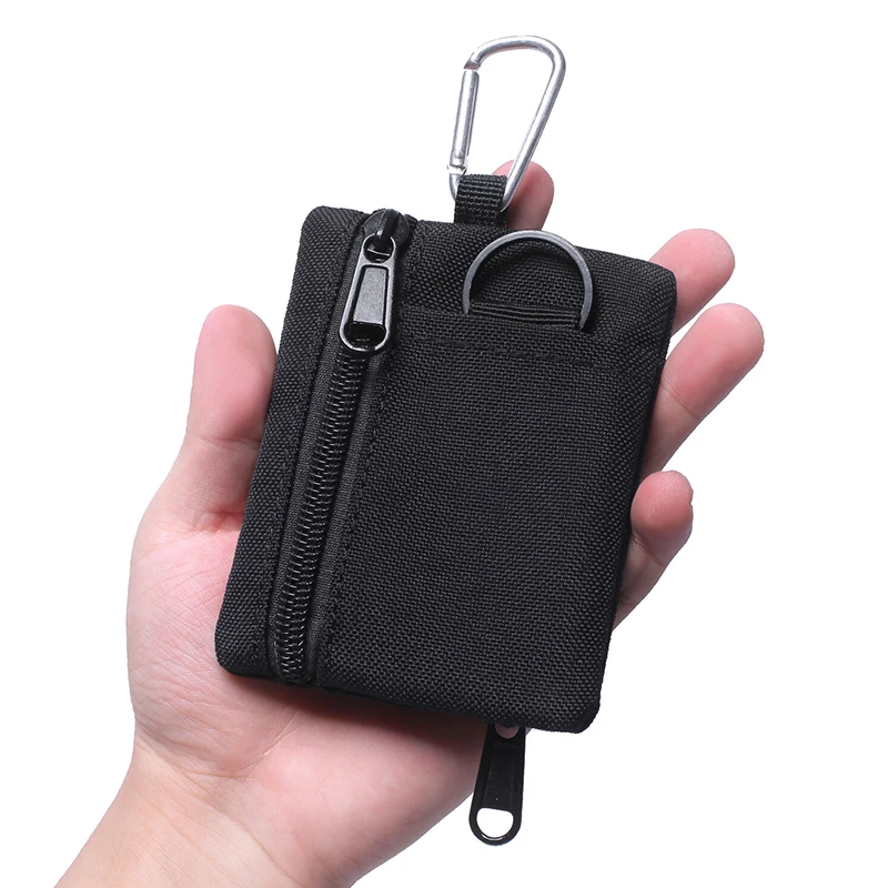 Mini Tactical Edc Pouch Waterproof Card Bag Small Wallet Key Holder 