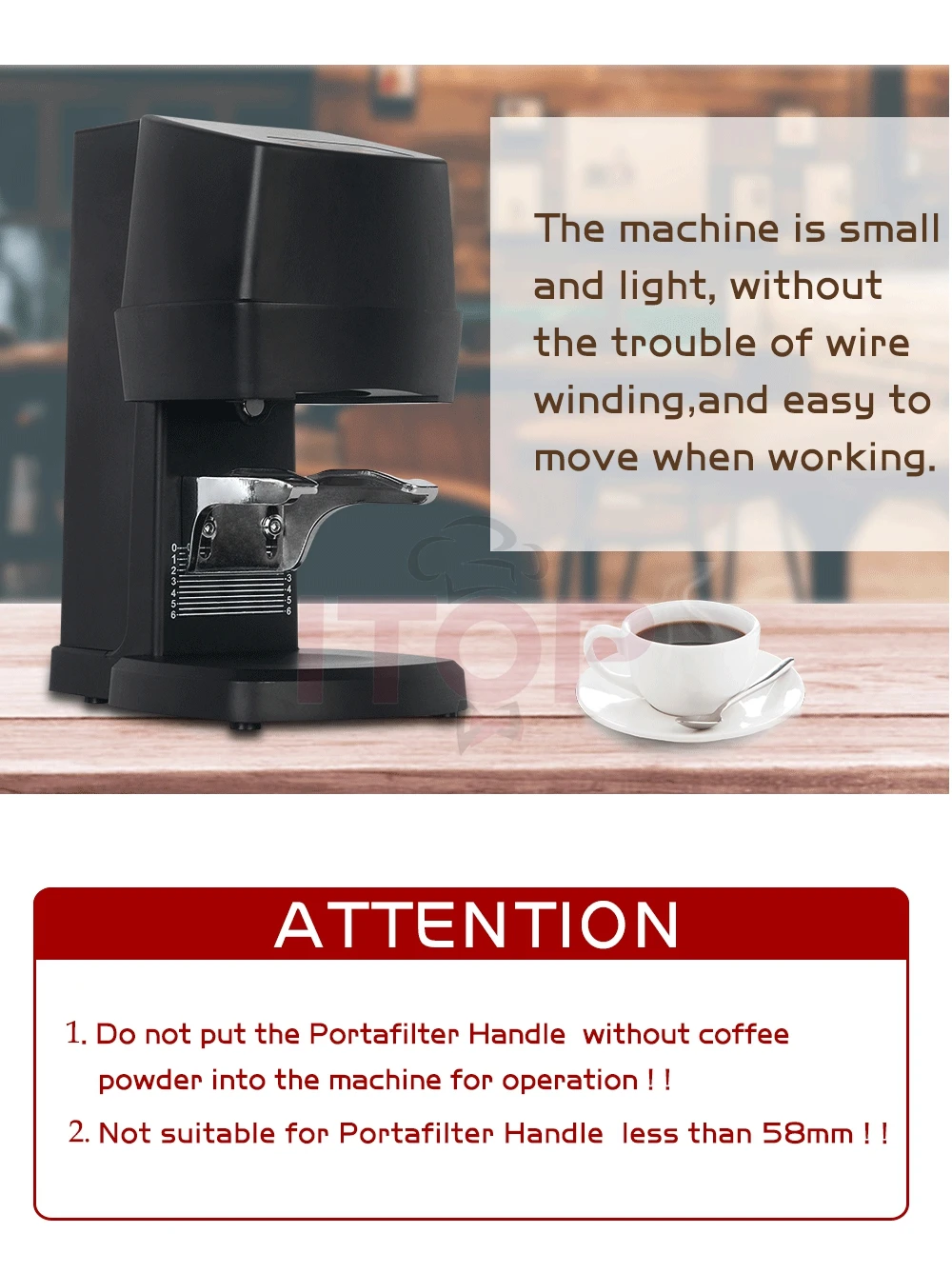 Electric Coffee Tamper Machine Automatic Coffee Tampering Machine