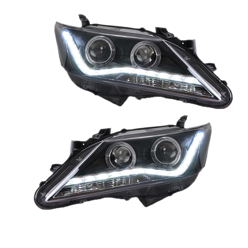 LED Head Lamps Front Lights Headlights Assembly Hit for Camry SE 2012 2013 2014