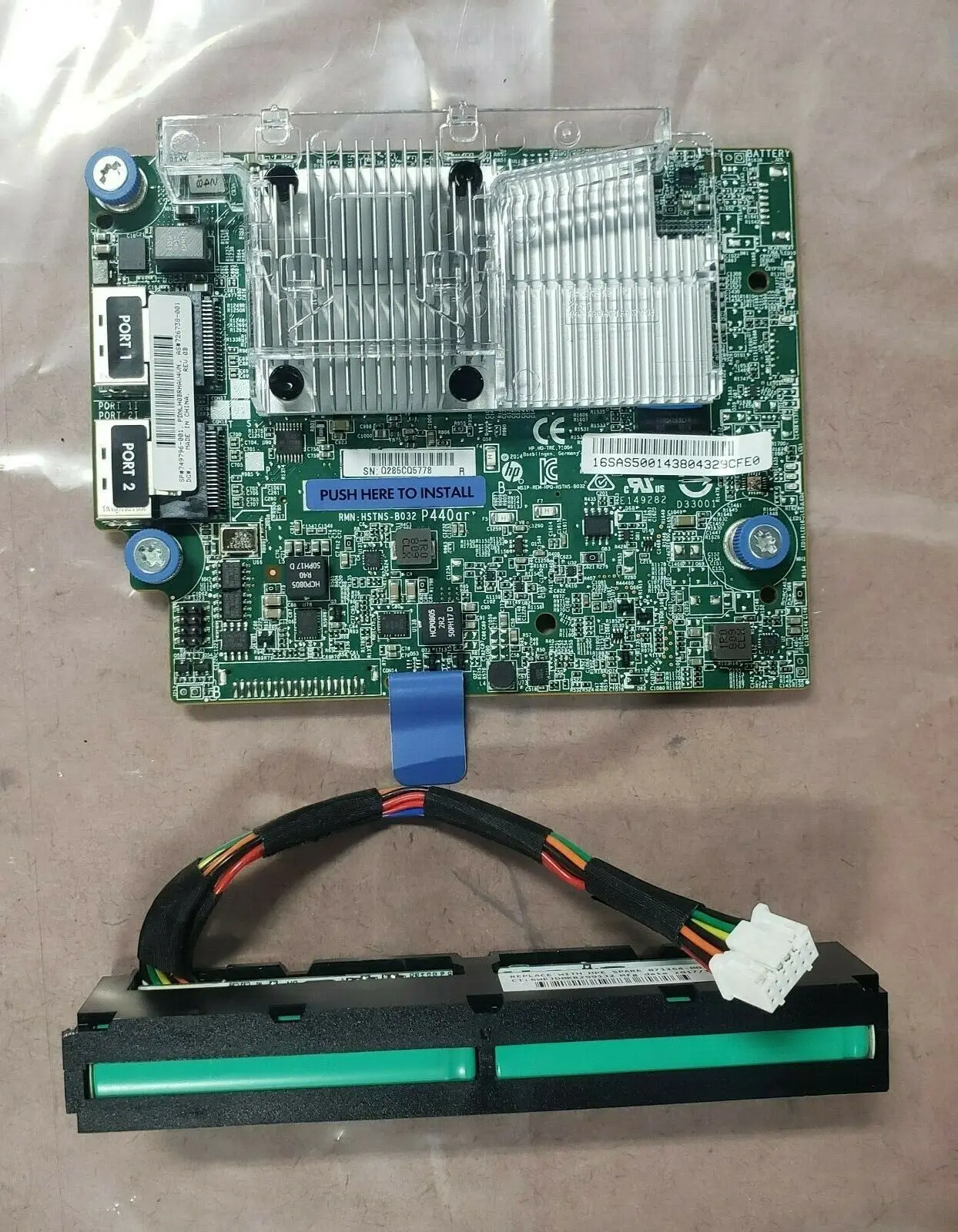 Hpe Smart Array P440ar/2gb With Fbwc Storage Controller Raid Card