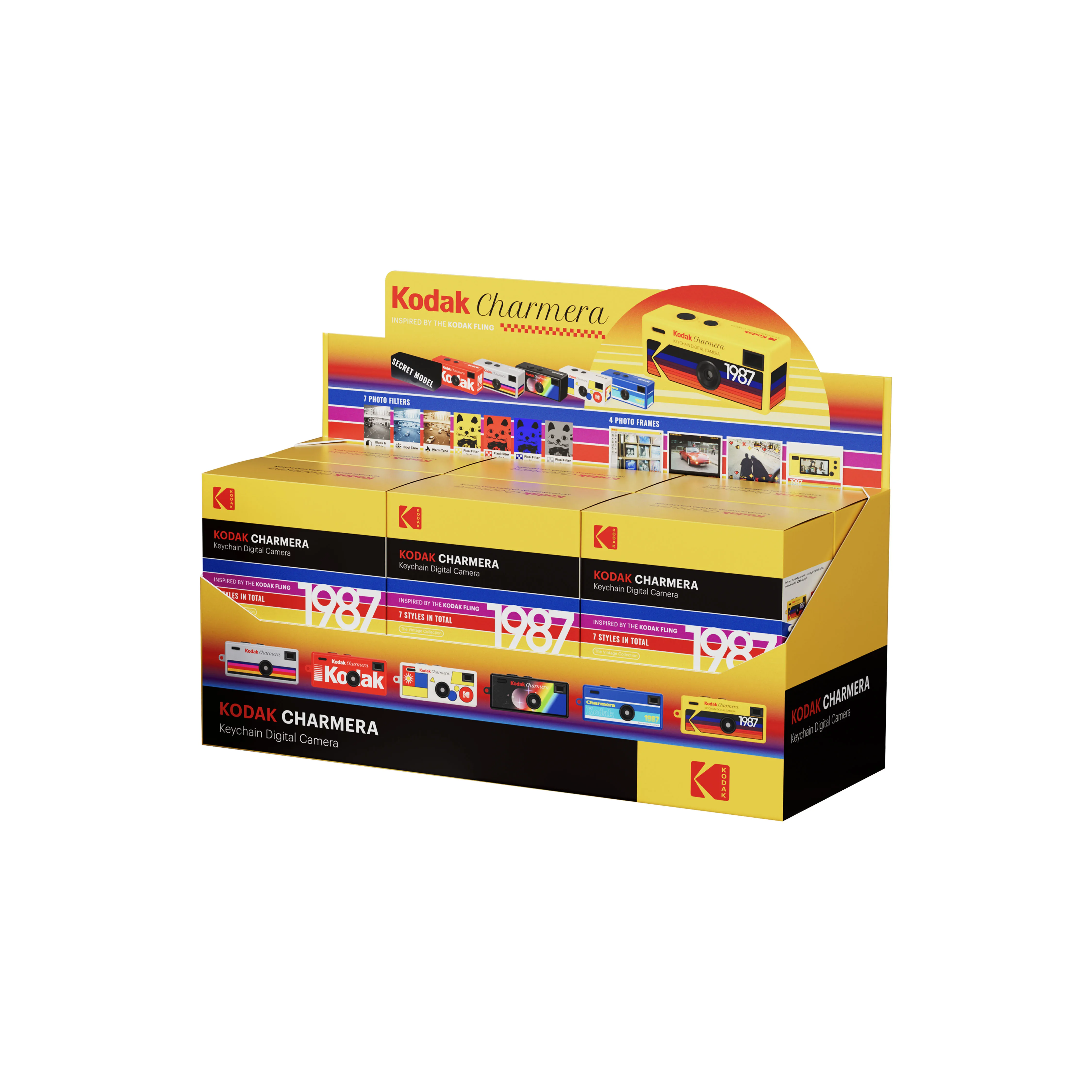 Kodak Charmera Keychain Digital Camera Blind Box - Fun & Surprise