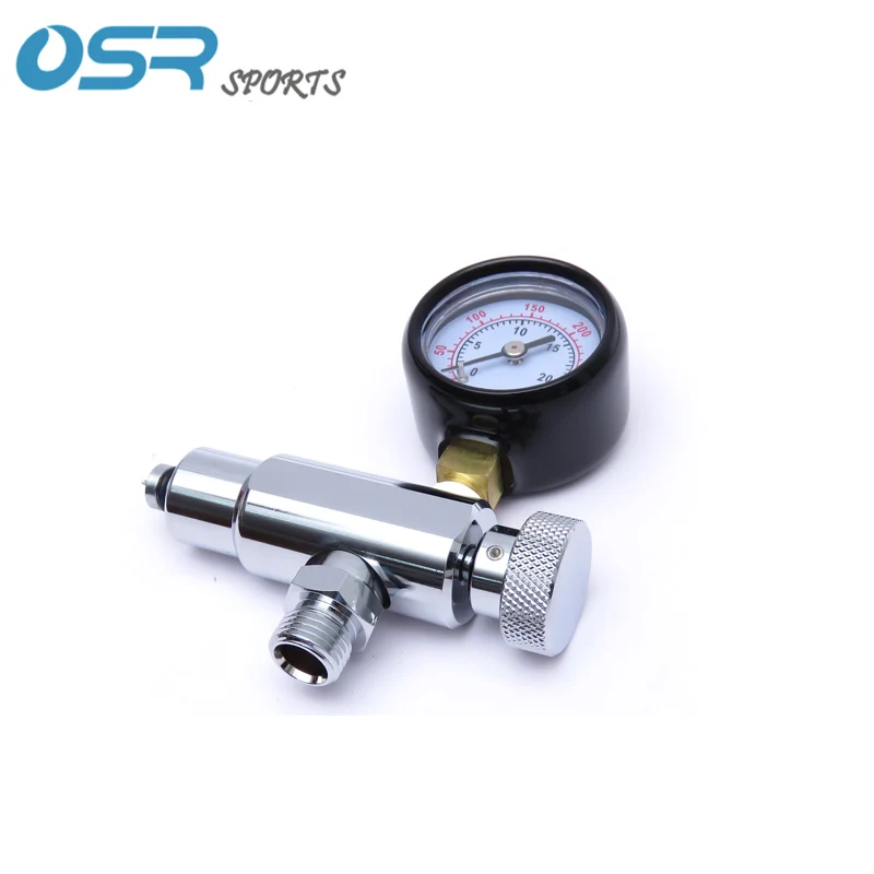 Scuba Diving Regulator Adjusting Tool With Intermediate Pressure Gauge