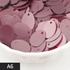 Good quality with competitive price PVC small eggs shape sequins multi color decorative sequins for garment