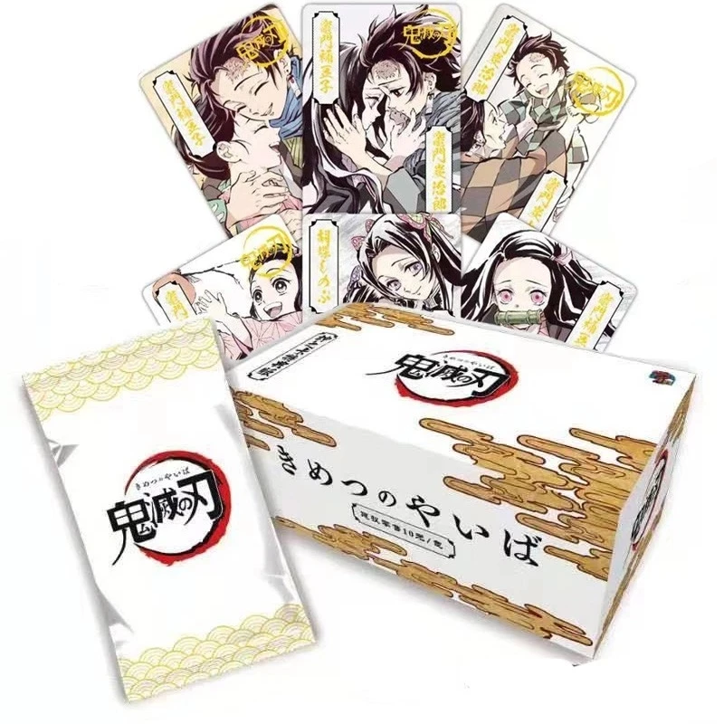 Demon Slayer Tcg Kimetsu No Yaiba Table Playing Toys Game Cards For ...