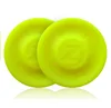 Reusable custom logo zip chip spin silicone rubber mini pocket flying disk flying saucer disc toy in catching game