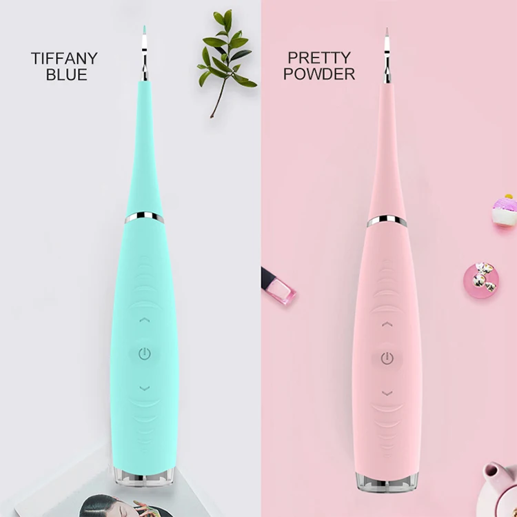 Portable chargeable waterproof mini ultrasonic electric tooth cleaner for tooth care
