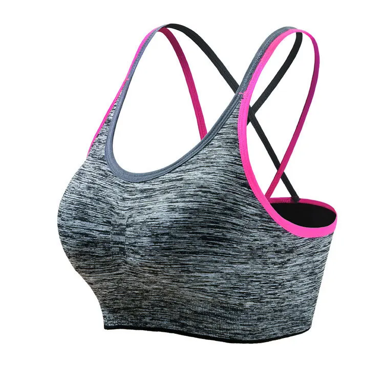 

Push Up Gym Padded hock Proof Breathable Athletic Running Active ports Yoga Bra,3 Pieces