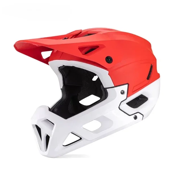 product wholesale adult mountain bike full face helmet   reinforced impact resistant shell for downhill  racing-1