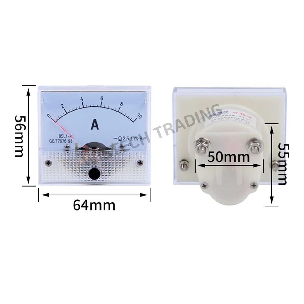 Precision Current Gauge The Ultimate Pointer Ammeter For Accurate