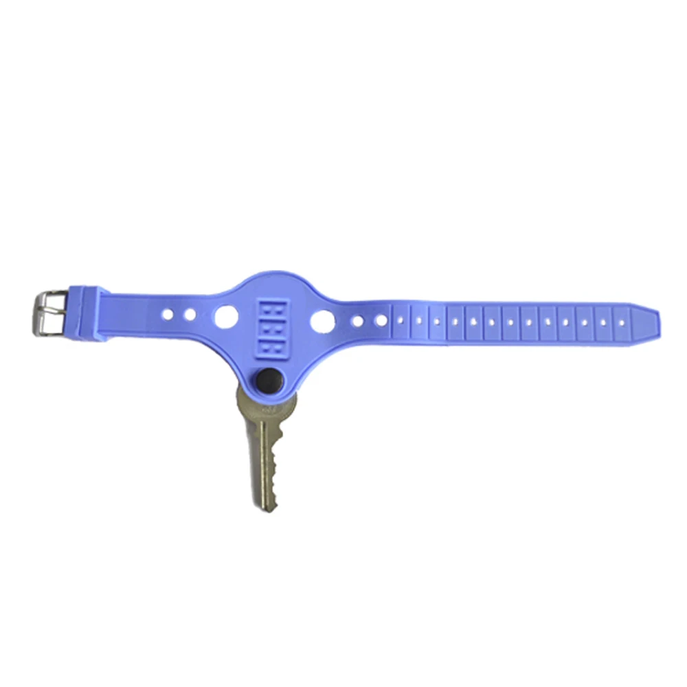 Wholesale Silicone Key Ring Bracelet With Lock Buy Key Bracelet Key