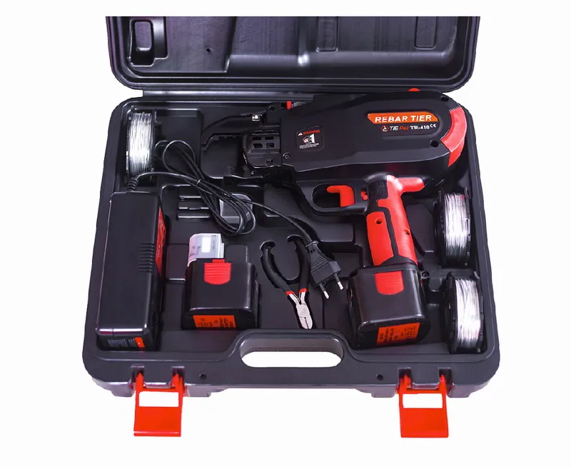 Battery Operated Automatic Rebar Tying Machine Tr410 Rebar Tier Tools